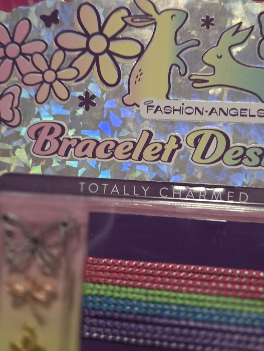 Bracelet Design Kit - Pink & Multicolor Kids Bracelet Set